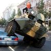 Video: Block A Bike Lane In Lithuania, And A Mayor Runs You Over In A Tank